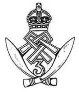 Regimental badge of 3rd Ghurka Rifles