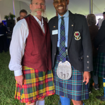 Buck Buchanan Master of ceremony for the games